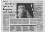 Microsoft Money Press Cutting - Independent Newspaper, 17 July 2004